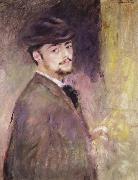 Pierre Renoir Self-Portrait at the Age of Thirty-five oil painting artist